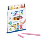 Giotto Turbo Color Skin Tones 12 τμχ