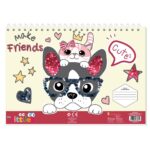 ΜΠΛΟΚ ΖΩΓΡΑΦ THE LITTLIES ΚΟΡΙΤΣΙ 23X33 40ΦΥΛ ΑΥΤΟΚ-ΣΤΕΝΣΙΛ