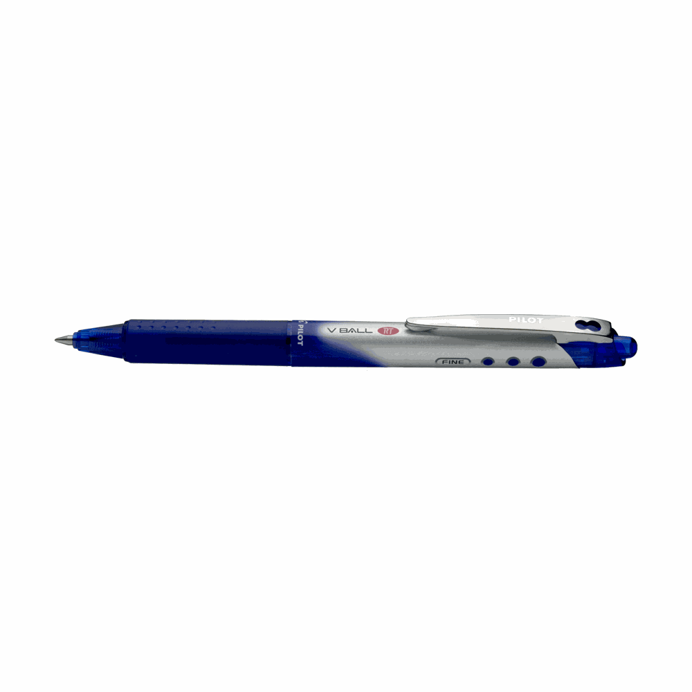 PILOT ΣΤΥΛΟ ΥΓΡΗΣ ΜΕΛΑΝΗΣ V-BALL RT 0.7mm MEDIUM ΚΟΥΜΠΙ ΜΠΛΕ