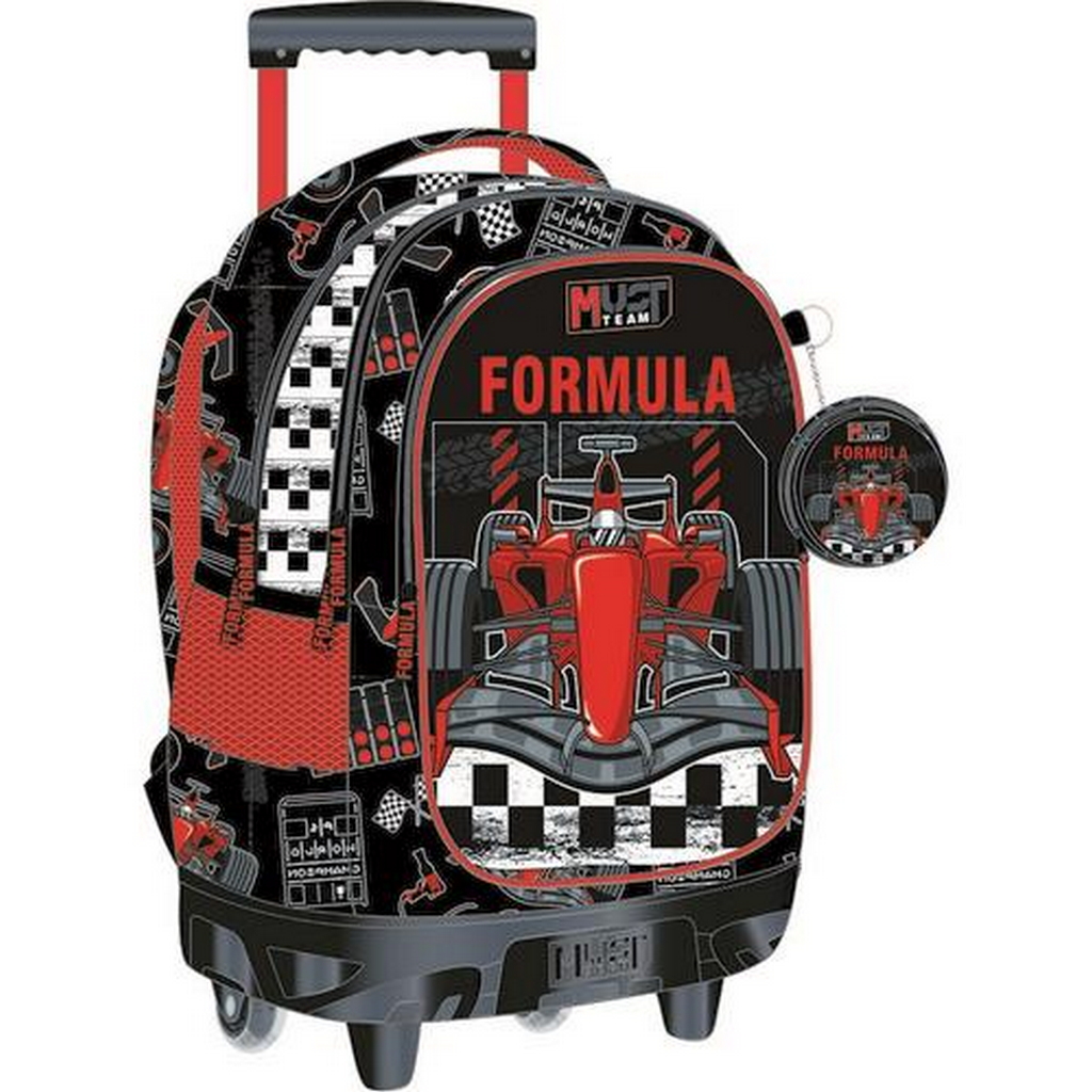 ΤΣΑΝΤΑ ΤΡΟΛΛΕΥ MUST TEAM 34Χ20Χ44ΕΚ 3ΘΗΚΕΣ FORMULA