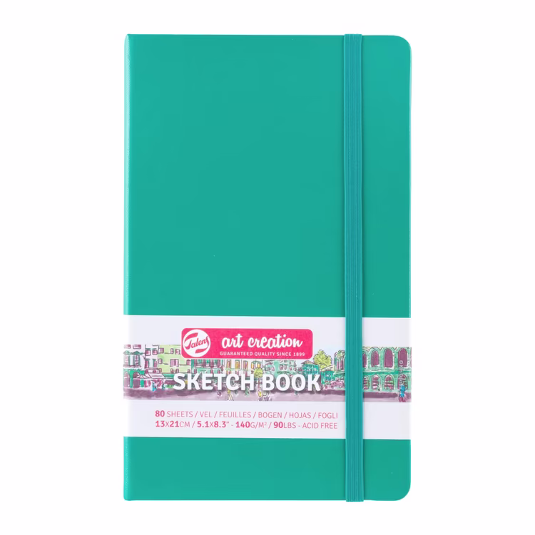 TALENS SKETCHBOOK ART CREATION 13x21 140gr ΠΡΑΣΙΝΟ