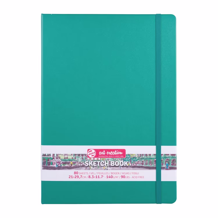 TALENS SKETCHBOOK ART CREATION 21x30 140gr ΠΡΑΣΙΝΟ