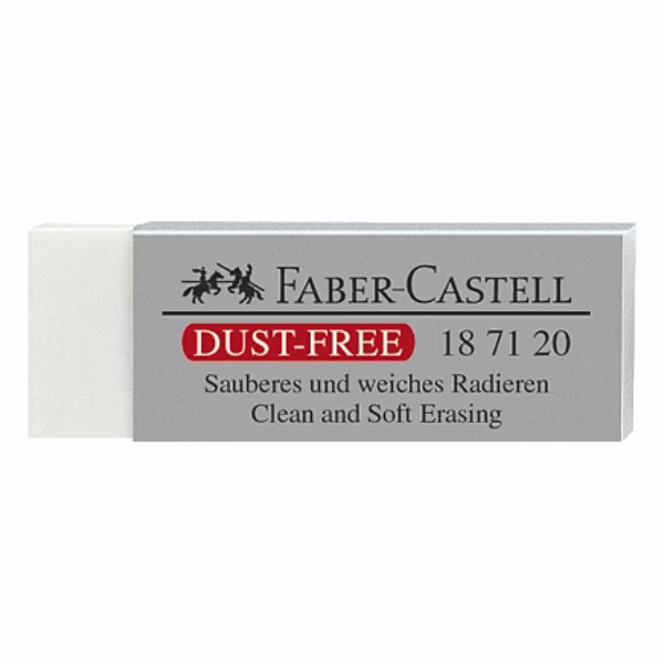 ΓΟΜΕΣ FABER CASTELL DUST FREE ΛΕΥΚΗ