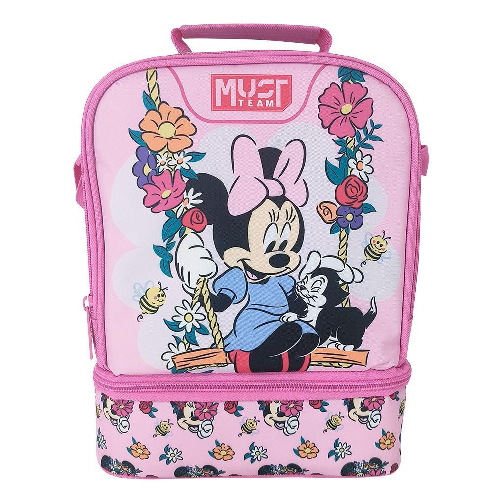 Τσαντάκι Φαγητού Disney Minnie Mouse Flowers Must Team Ισοθερμικό 2 Θήκες