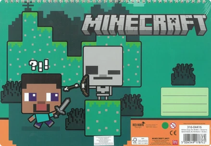 Gim Minecraft Μπλοκ Ζωγραφικής 23x33cm 40 Φύλλων με Αυτοκόλλητα